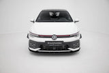 Front Lippe / Front Splitter / Frontansatz Street Pro für VW Golf 8 GTI / GTE Facelift von Maxton Design