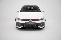 Front Lippe / Front Splitter / Frontansatz Street Pro für VW Golf 8 GTI / GTE Facelift von Maxton Design