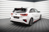 Zentraler Hinterer Splitter für Kia Ceed GT MK3 von Maxton Design