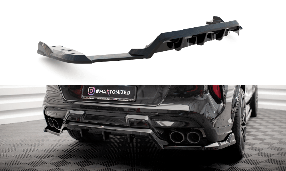 Zentraler Hinterer Splitter für BMW X6 M F96/G06 von Maxton Design