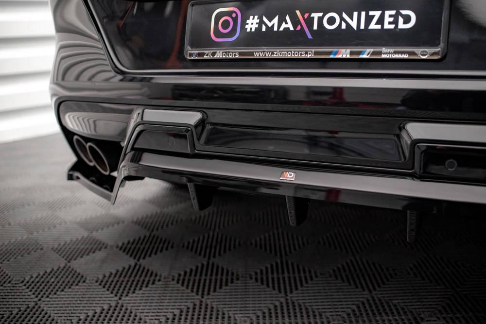 Zentraler Hinterer Splitter für BMW X6 M F96/G06 von Maxton Design