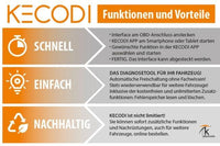 KECODI Codierinterface für Fehlerspeicher lesen und löschen