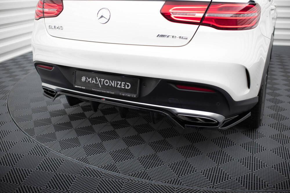 Zentraler Hinterer Splitter für Mercedes-Benz GLE Coupe 43AMG C292 von Maxton Design