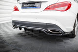 Zentraler Hinterer Splitter für Mercedes CLA C117 Facelift von Maxton Design