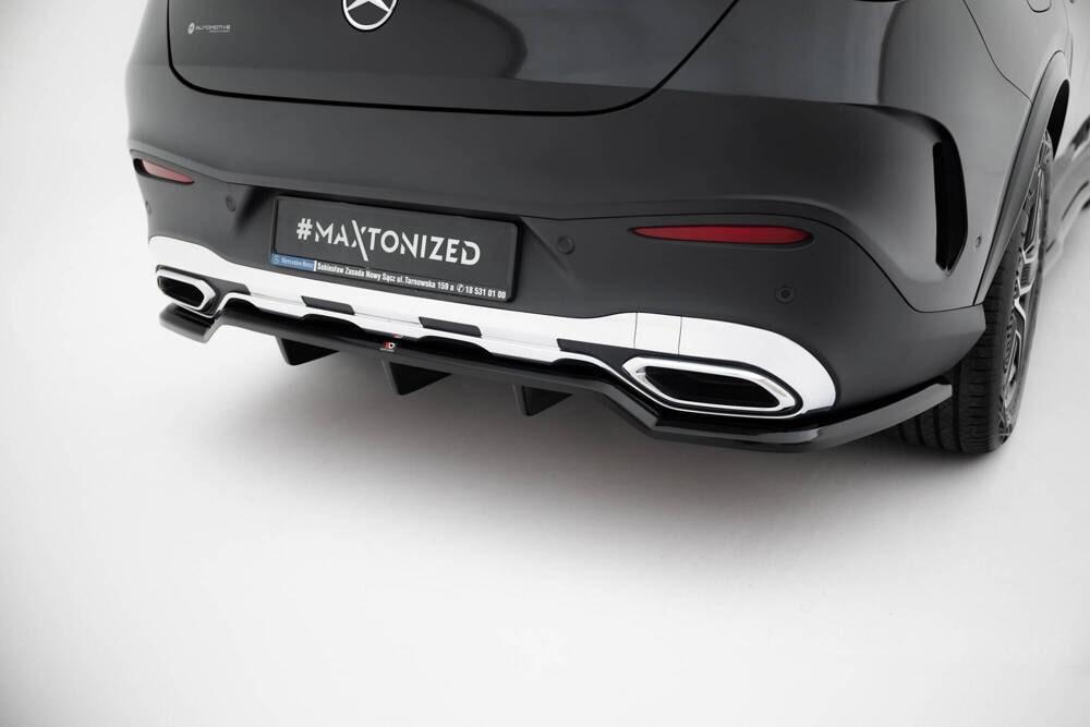 Zentraler Hinterer Splitter für Mercedes-Benz GLC Coupe C254 AMG-Line von Maxton Design