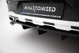 Zentraler Hinterer Splitter für Mercedes-Benz GLC Coupe C254 AMG-Line von Maxton Design