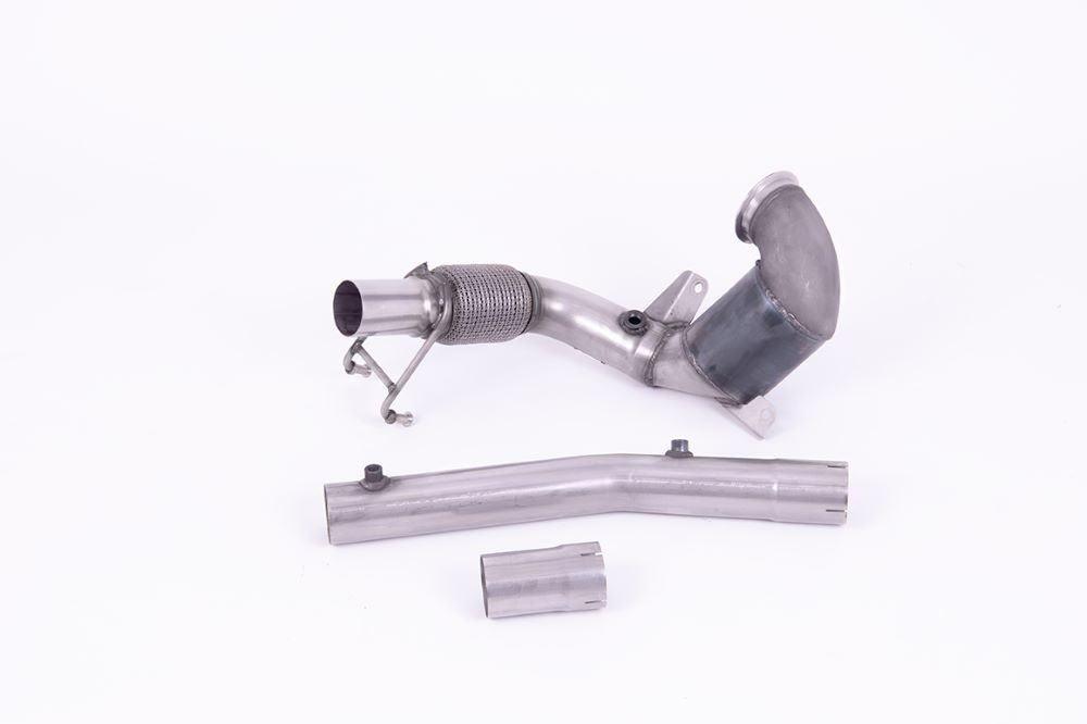 Milltek Downpipe & Hi-Flow Sportkat für Audi A1 40TFSI 5 Türer 2.0 (200PS) mit OPF ab 2019 (Typ GB)