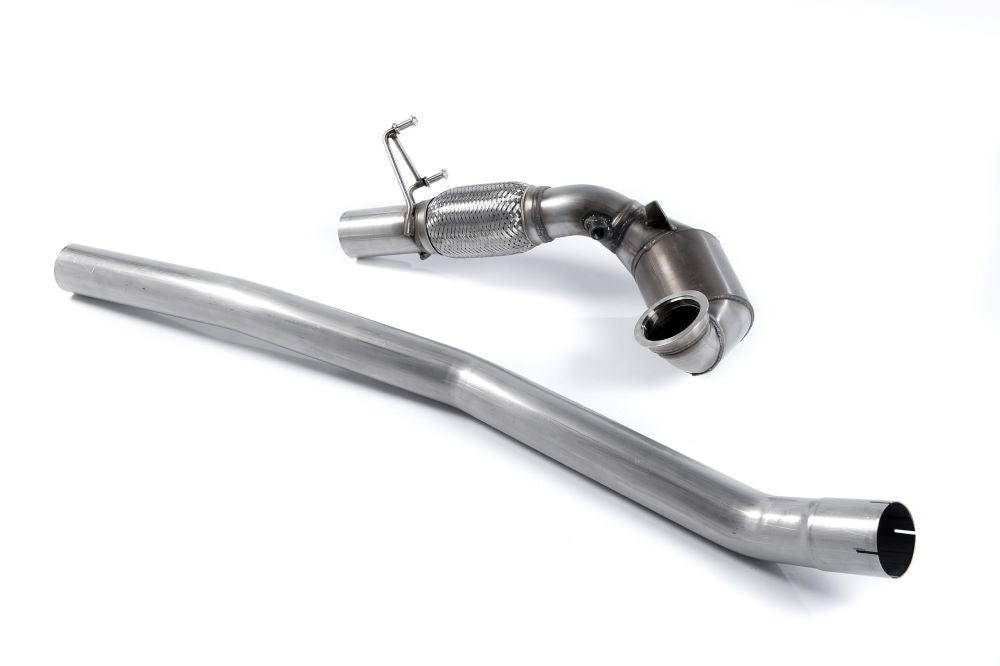 Milltek Downpipe inkl. Hi-Flow Sportkat V1 für Seat Leon ST Cupra 280 & 290 2.0 TSI (280 & 290PS - ohne OPF) ab 2015 (Typ 5F)