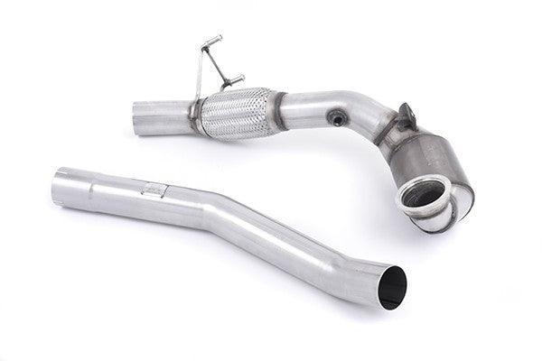 Milltek Downpipe inkl. Hi-Flow Sportkat für Audi S1 2.0 TFSI Quattro ab 2014 (Typ 8X)