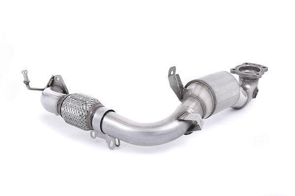 Milltek Downpipe inkl. Hi-Flow Sportkat V2 für Ford Fiesta Mk7/Mk7.5 1.0T EcoBoost (100/125/140PS)  ab 2013