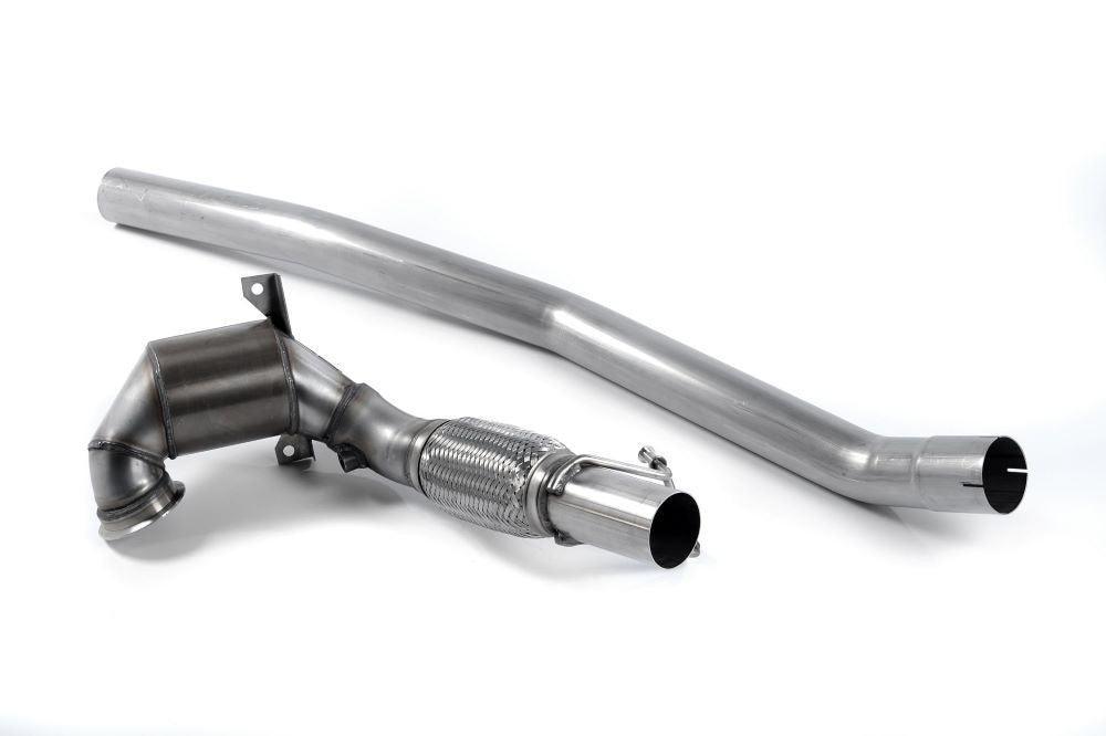 Milltek Downpipe inkl. Hi-Flow Sportkat V2 für Skoda Octavia vRS 2.0 TSI 220PS & 230PS Hatch & Kombi (Handschalter & DSG) ab 2013 (Typ 5E)