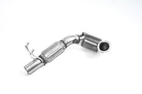 Milltek Downpipe inkl. Hi-Flow Sportkat V2 für VW Golf Mk7.5 R Kombi / Variant 2.0 TSI 310PS (ohne OPF) ab 2018 (Typ AU)