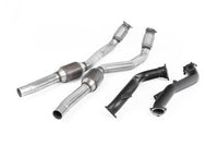 Milltek Downpipe mit 100 Zellen hi-flow Sportkat für Audi S7 4.0 TFSI Quattro S tronic ab 2012 (Typ 4G)