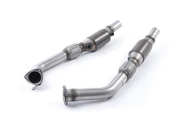 Milltek Downpipe mit 200 Zellen Hi-Flow Sportkat und OPF Ersatzrohr für Polo GTI 2.0 TSI AW ab 2019