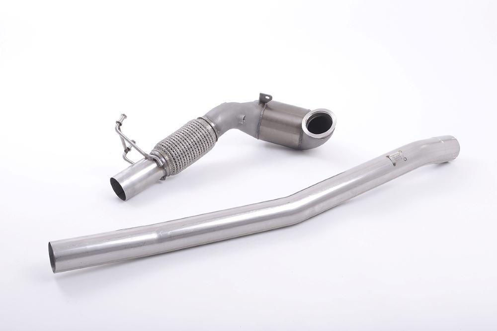 Milltek Downpipe mit 200 Zellen Kat V1 für Audi TTS 2.0TFSI Quattro (ohne OPF) ab 2015 (Typ FV)