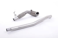 Milltek Downpipe mit 200 Zellen Rennkat V1 für Seat Leon ST Cupra 300 (4x4) Kombi (ohne OPF) ab 2017 (Typ 5F)