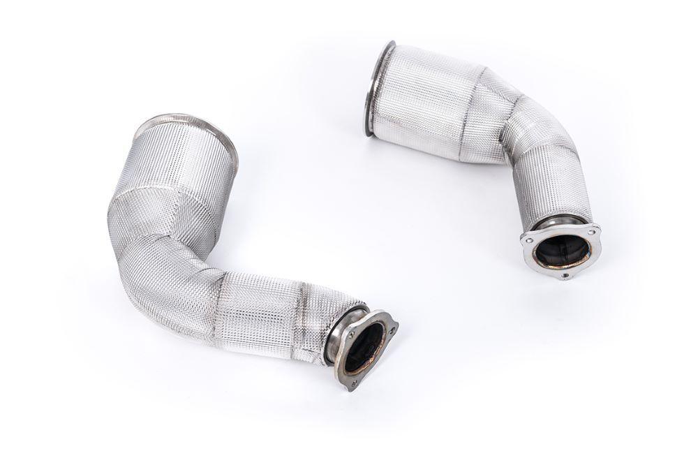 Milltek Downpipe ohne Kat für Audi RS4 B9 2.9 V6 Turbo Avant (mit OPF) ab 2019