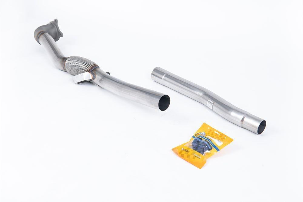 Milltek Downpipe ohne Kat für Audi TT 2.0 TFSi 2WD ab 2006 (Typ 8J)