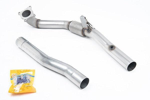 Milltek Downpipe ohne Kat für Seat Leon Cupra R 2.0 TSI 265PS ab 2010 (Typ 1P)