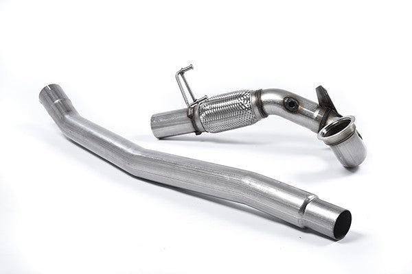 Milltek Downpipe ohne Kat V1 für VW Arteon 2.0TSI 280PS 4Motion (ohne OPF) ab 2017 (Typ 3H)