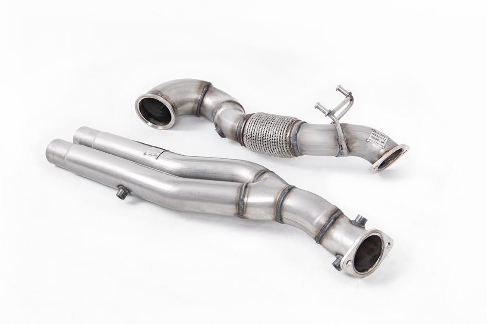 Milltek Downpipe ohne Kat V3 für Audi RS3 Sportback 400PS (8V MQB - Facelift) - (mit OPF) ab 2019