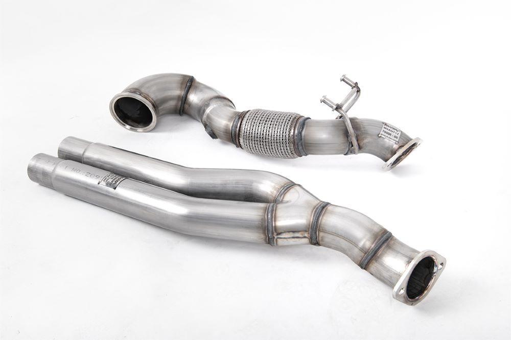 Milltek Downpipe ohne Kat V1 für Audi TTRS 2.5TFSI Quattro (ohne OPF) ab 2016 (Typ FV)