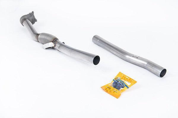 Milltek Downpipe ohne Kat V2 für VW Golf Mk6 R 2.0 TFSI 270PS ab 2009 (Typ 1K)