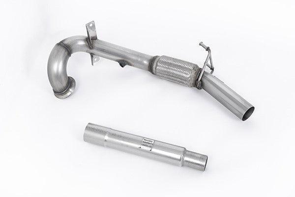 Milltek Downpipe ohne Kat V2 für VW Polo GTI 1.8 TSI 192PS (3 & 5 Türer) ab 2015 (Typ 6R, 6C)