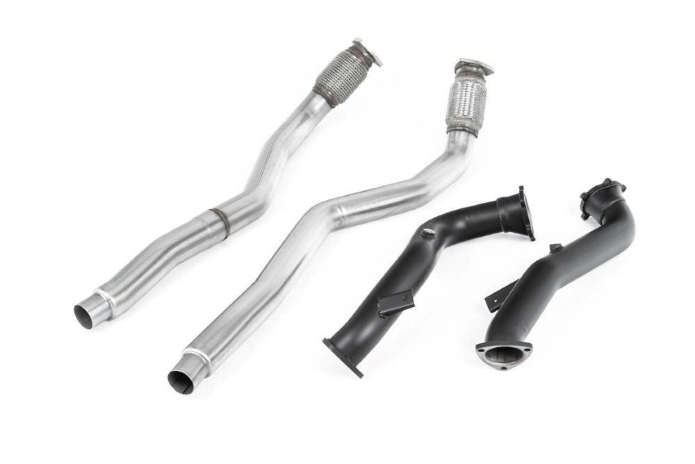 Milltek Downpipe und Kat Ersatzrohr V2 für Audi RS7 C7 Sportback 4.0 V8 TFSI biturbo inkl. Performance Edition ab 2013