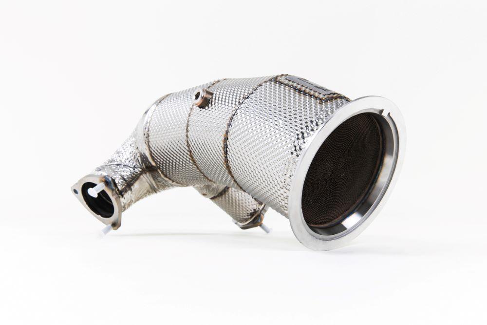 Milltek HJS ECE Downpipe für Audi S4 3.0 Turbo V6 B9 - Limousine & Avant (ohne Sport Diff) ab 2016