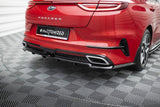 Zentraler Hinterer Splitter für Kia ProCeed GT-Line (CD) von Maxton Design