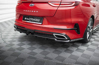 Zentraler Hinterer Splitter für Kia ProCeed GT-Line (CD) von Maxton Design