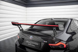 Carbon Heckspoiler mit LED Licht und Aufnahme außen für BMW M2 F87 von Maxton Design