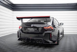 Carbon Heckspoiler mit LED Licht und Aufnahme außen für BMW M2 F87 von Maxton Design