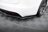 Zentraler Hinterer Splitter V.2 für Tesla Model S Plaid Facelift von Maxton Design