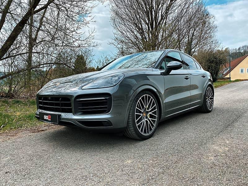 Tieferlegungsmodul für Porsche Cayenne Coupé 9Y mit App Steuerung