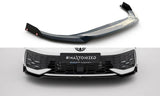 Front Lippe / Front Splitter / Frontansatz V.3 für VW Golf 8 R-Line Facelift von Maxton Design