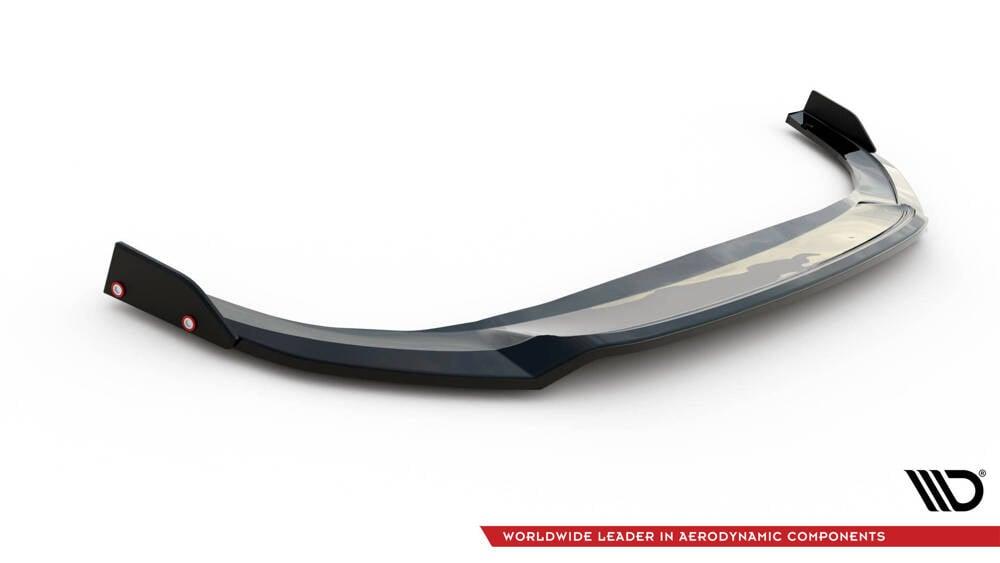 Front Lippe / Front Splitter / Frontansatz V.3 für VW Golf 8 R-Line Facelift von Maxton Design