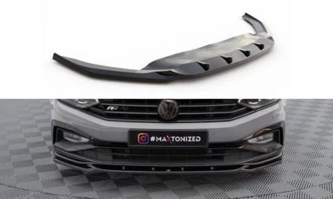 Maxton Design ABS Frontlippe für Volkswagen Polo 6R|6C GTI|R schwarz  hochglanz