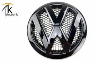 VW Golf 7 5G GTI Vor-Facelift schwarze Zeichen vorne + hinten + Seite  Black-Bundle