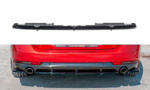 Zentraler Hinterer Splitter mit vertikalen Flaps für Peugeot 508 SW MK2 von Maxton Design