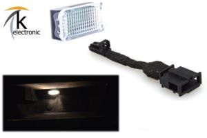 Skoda Karoq NU7 Fußraumbeleuchtung Halogen auf LED Nachrüstpaket