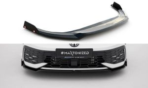 Front Lippe / Front Splitter / Frontansatz V.3 für VW Golf 8 R-Line Facelift von Maxton Design