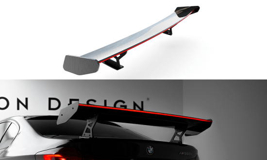 Carbon Heckspoiler mit LED-Licht für BMW 5 G30 von Maxton Design