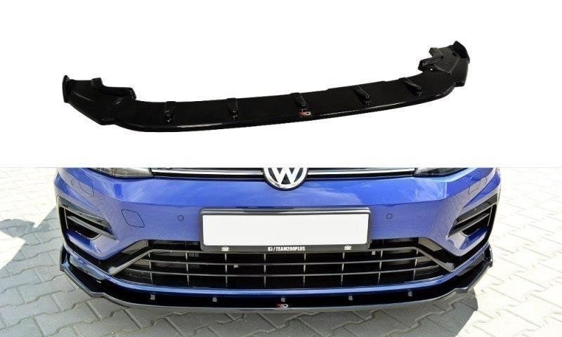 Auto Frontspoiler Lippe Kit für Golf 7 MK7 GTI R Rline 2012-2017, ABS  Frontstoßstange Kinn Splitter Wing Spoiler Lippen Körper Protector Dekor