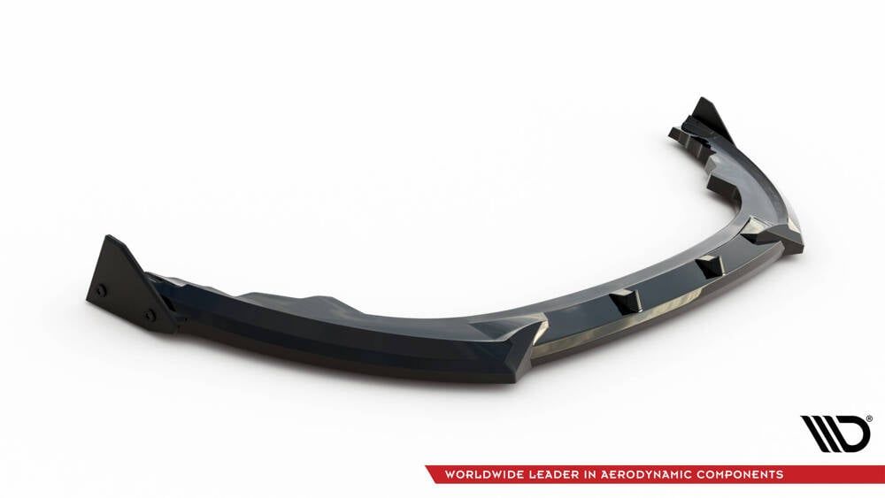 Front Lippe / Front Splitter / Frontansatz V.1 mit Flaps für Toyota GR86 von  Maxton Design
