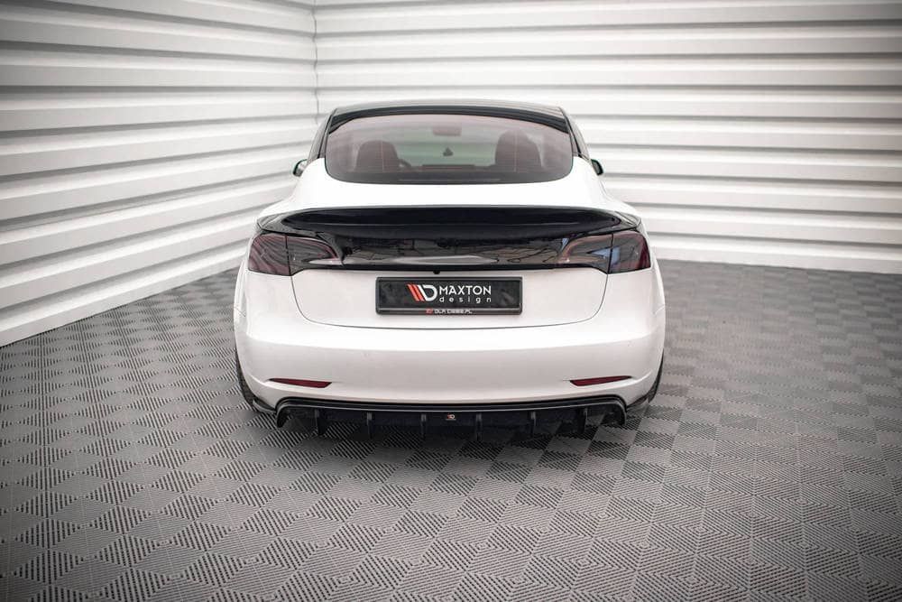 Heckdiffusor Ansatz V.2 für Tesla Model 3 Maxton Design