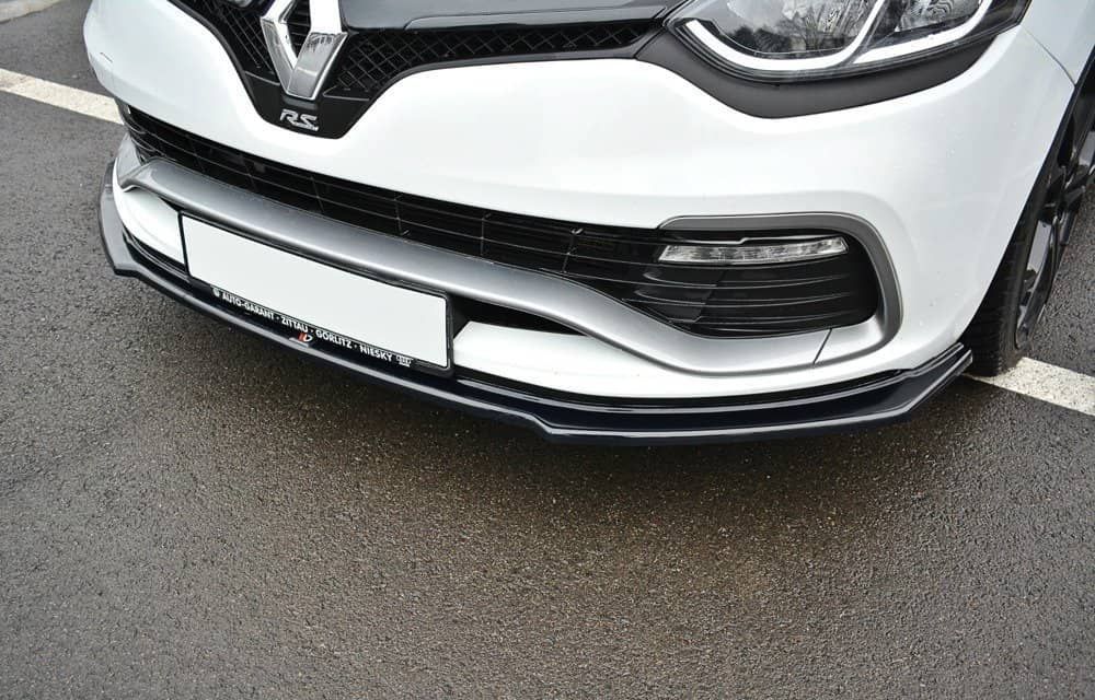 Front Lippe / Front Splitter / Frontansatz für Renault Clio RS MK4 von  Maxton Design