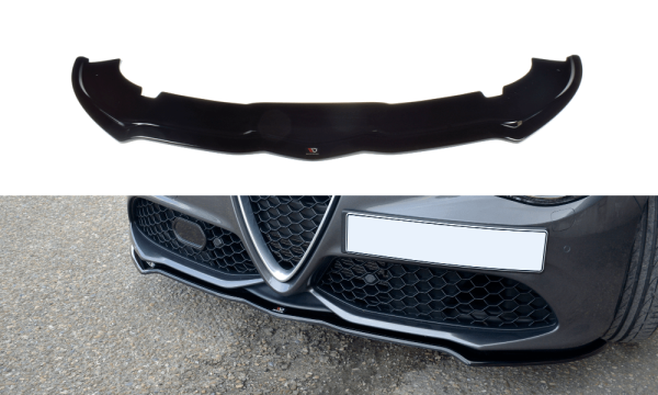 Front Lippe / Front Splitter / Frontansatz V.1 für Alfa Romeo Giulia Veloce  von Maxton Design