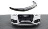 Front Lippe / Front Splitter / Frontansatz V.1 für Audi Q3 S-Line 8U von Maxton Design